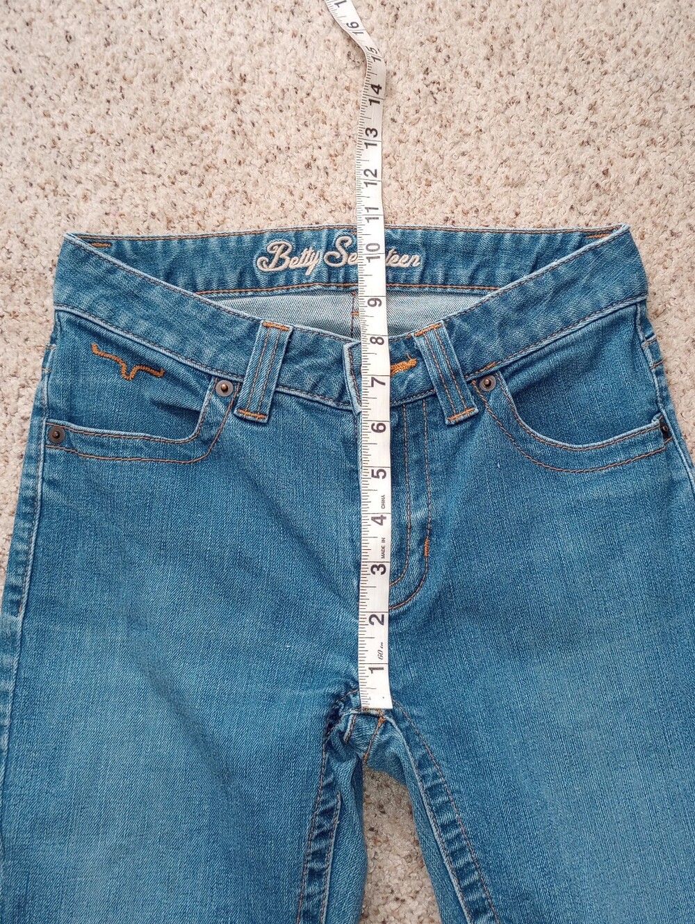 Kimes Ranch Betty Seventeen Jeans Size 0/32 Cowgirl Western Country Rodeo - Picture 7 of 12